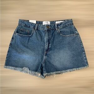 High Rise Mom Shorts